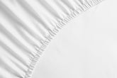 Yellow Topper Hoeslaken Percale Optic White - 100% Katoen-Perkal